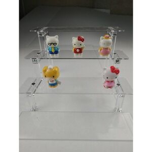 Hello Kitty Sanrio Friends 2006 Lot 2011 PVC Hard Plastic Pink Blue Red Rare‎